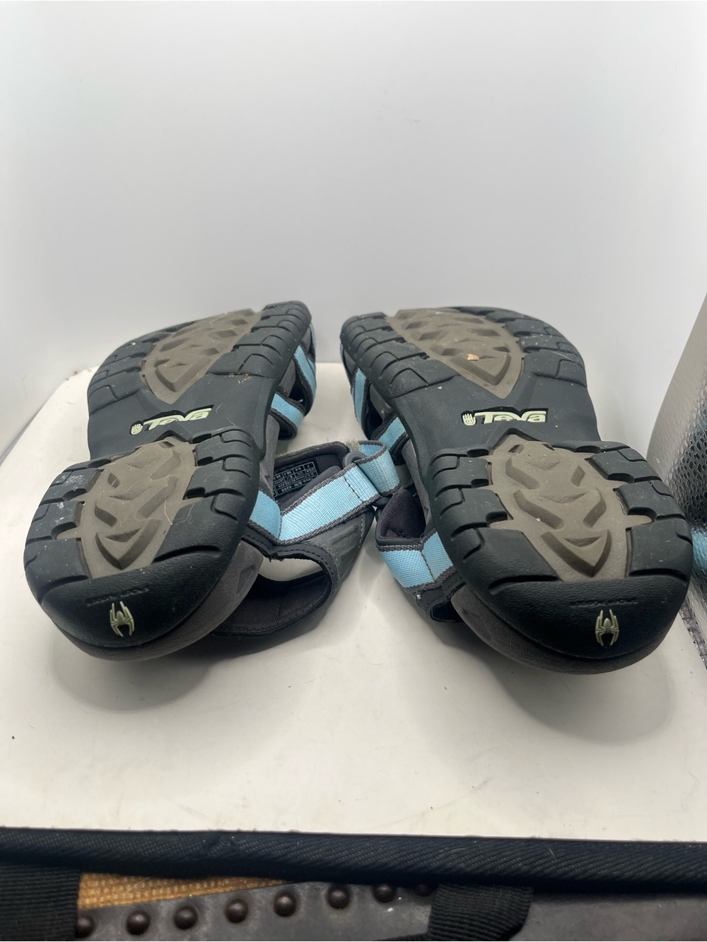 Teva Tirra Women's Sandals Size 7 Blue Gray Strappy Hiking Water Sport 4266 - Picture 7 of 8